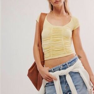 Free People Gotta Be You Seamless Tee size xs/s